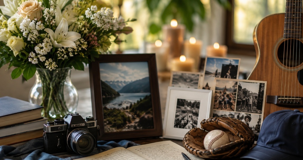 framed photos, and personal keepsakes at funeral homes South Coffeyville, OK
