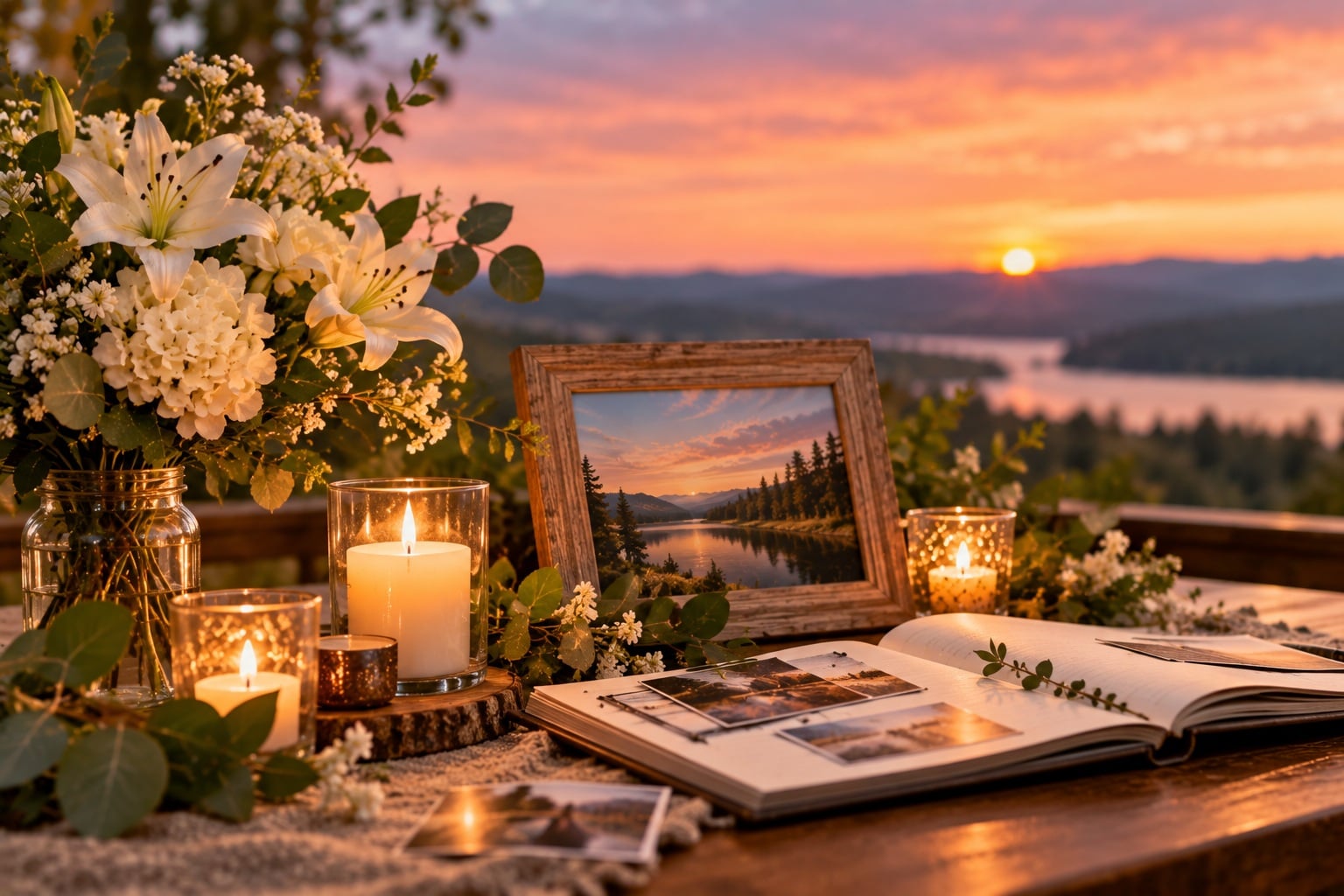 Cremation services Nowata, OK, supporting meaningful family tributes with cherished photographs, flowers, candles